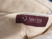 Pościel Kołdra Mavita z wełny owiec marynosów 135/190 pled koc jak nowa