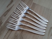 POSREBRZANE WIDELCZYKI DO CIASTA TORTU HEFRA FRAGET WZÓR ANGIELSKI