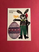 DANUTA IMIELSKA-GEBETHNER - POCZTÓWKA - „WIELKANOC” - 1966 rok