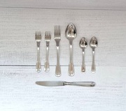 Komplet sztućców nóż widelec łyżka sztućce zestaw obiadowy ODISO Org