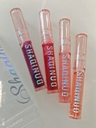 Nowy Zestaw 4 x 25g Błyszczyki w żelu do ust nawilżające Pomadki 