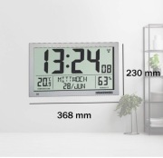 TFA Dostmann Radiowy zegar ścienny XXL 60 4517  54