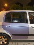 Hyundai Getz 2008 tylne prawe drzwi 