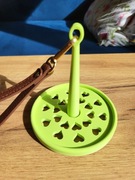 Wrist Yarn Spinner, przenośny uchwyt na włóczkę - zielony