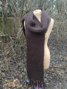 Szalik zimowy gruby długi damski NOWY italian Design