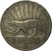Urugwaj - 1 Peso 1942, srebro