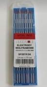 Elektrody wolframowe TIG czerwona fi 2,4 x 175mm