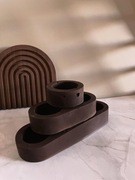 Świecznik holder na podgrzewacze świeczki tealight - zestaw