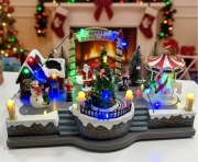 Świąteczna wioska -pozytywka