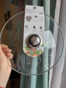 Szklana pokrywka 28 cm do garnka patelni Nowa