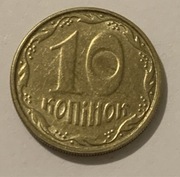 Ukraina. 10 kopiejek. 2008.