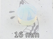 16mm nowy plug tunel opalit kamień minerał Venom Snake VS136