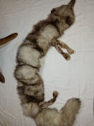 Kołnierz szal lis naturalne futro 120cm