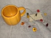 Kubek Dynia + GRATIS Jesienne lampki na baterie z dyniami 