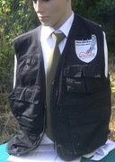 KAMIZELKA TAKTYCZNA Ochrona Komandos Czarna XXL 