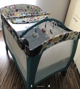 Łóżeczko turystyczne Graco Contour Electra