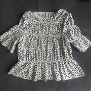 Bluzka kropki Zara 134