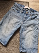 Spodenki meskie jeansowe S levis 
