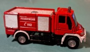 Autko, resorak Siku - Mercedes Unimog U400 fire engine