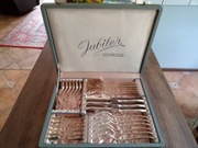 sztućce posrebrzane