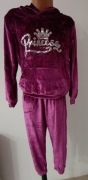 Nowy dres welurowy Bluza i spodnie 110 cm