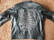 Affliction Black premium limited edition L / XL Kurtka skórzana.