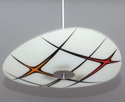 Lampa wisząca lata 60 New Look Pop-Art Mid-Century Vintage PRL Napako