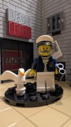 Minifigurka LEGO col154 col10-10  Sea Captain Kapitan