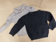 Koszula i sweterek NEXT rozm. 86