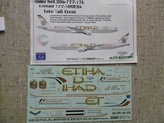Kalkomania B-777-300ERs Etihad  DrawDecal 1/200