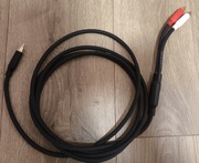 Kabel przewód typu Y RCA-2RCA, Amphenol/Klotz. 3m. Do subwoofera.
