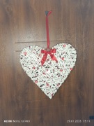 Serce wiklinowe podświetlane ledami