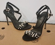 Piękne buty, sandałki, szpilki R. 36 - zakładane, z wystawy sklepowej.