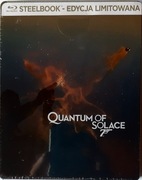 JAMES BOND: QUANTUM OF SOLACE (STEELBOOK) (BLU-RAY) NOWY FOLIA