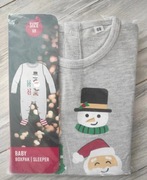 Świąteczna pizama niemowlęca