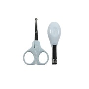 Zestaw pielęgnacyjny dla niemowląt 2w1 Nożyczki i Cążki Blue