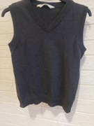 Kamizelka H&M szara 9-10 lat
