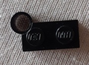 LEGO Płytka 3831 ZAWIAS 1x2 czarny