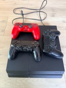 Sony PlayStation 4 1TB CUH-1216B + 3 kontrolery