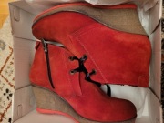 Lanquier botki czerwone rozmiar 40