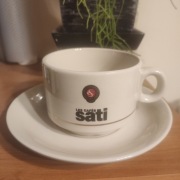 Filiżanka Sati ze spodkiem - UNIKAT