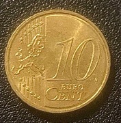 Francja. 10 eurocentów 2022.