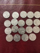 Austria 10 groszy 1955-1998 19 różnych roczników 