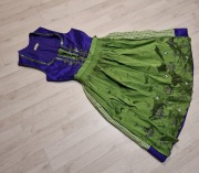 strój ludowy małgosia fartuszek sukienka ludowa bawarka nr 1672 XS S M