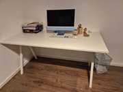 Biurko TROTTEN białe IKEA