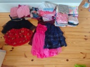 Paka zestaw ubrań dla dziewczynki 110