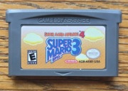 GBA. Super Mario 3. Nowy kartridż. Game Boy Advance.