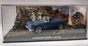 Diorama Sunbeam Alpine 1:43 James Bond 007 Dr NO