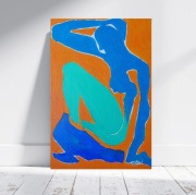 Obraz ręcznie malowany olejny fowizm Henri Matisse style taniec  