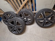 4 x felga aluminiowa  MAK 18" 5 x 100, ET35, BRIDGESTONE TURANZA T005 